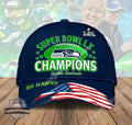 Seattle Seahawks Super Bowl LX Champions Cap - LeagueLockerGear