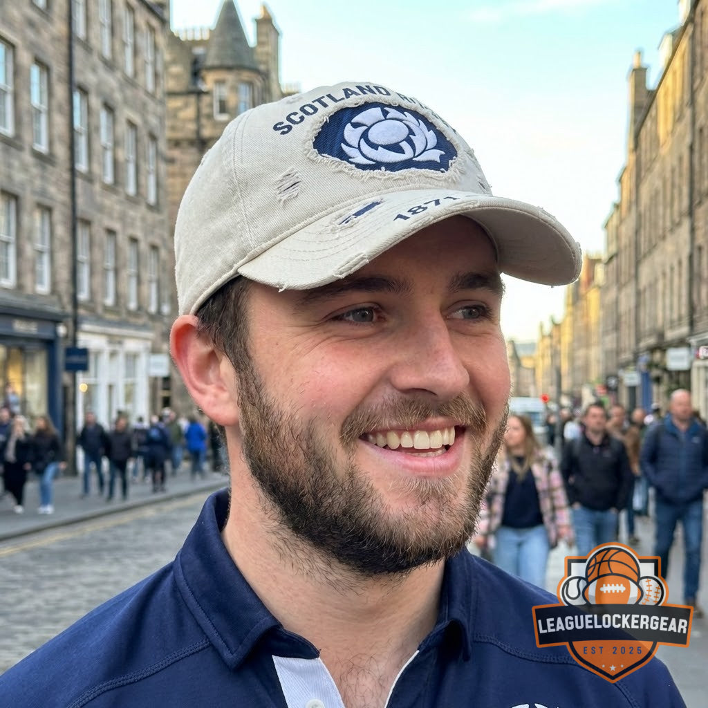 Scotland Rugby 1871-2026 Distressed Cap - LeagueLockerGear