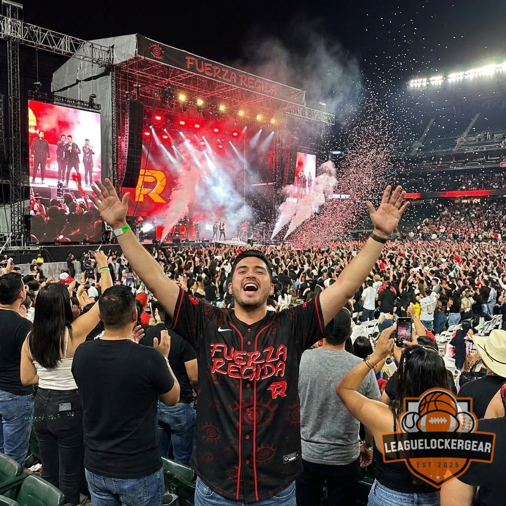 Fuerza Regida This Is Our Dream Stadium Tour Baseball Jersey - LeagueLockerGear