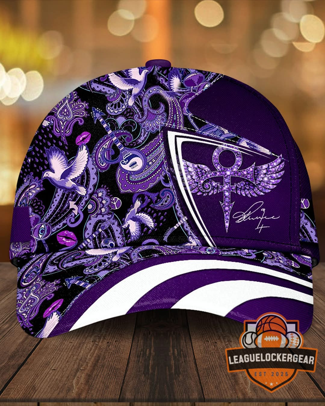 Prince Love Symbol When Doves Cry Signature Cap - LeagueLockerGear