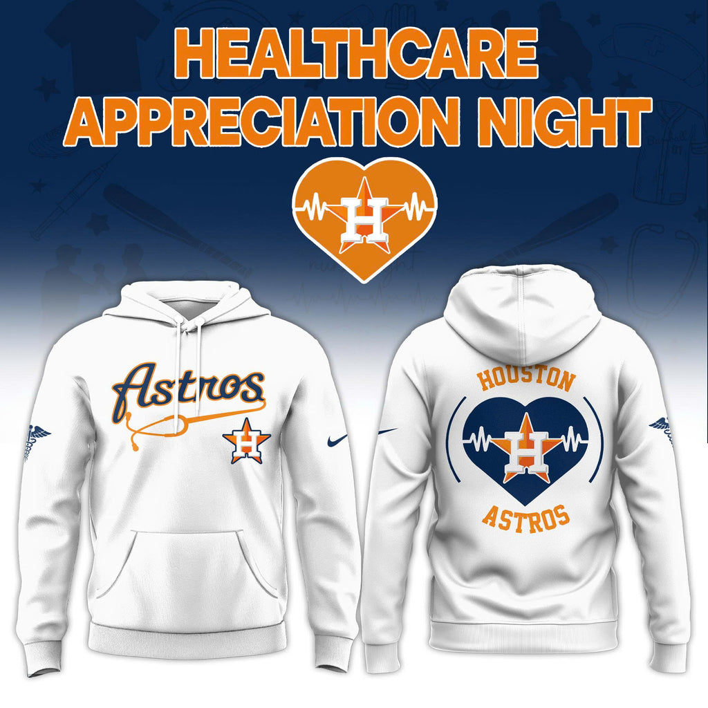 Houston Astros Healthcare Appreciation Night Hoodie - LeagueLockerGear