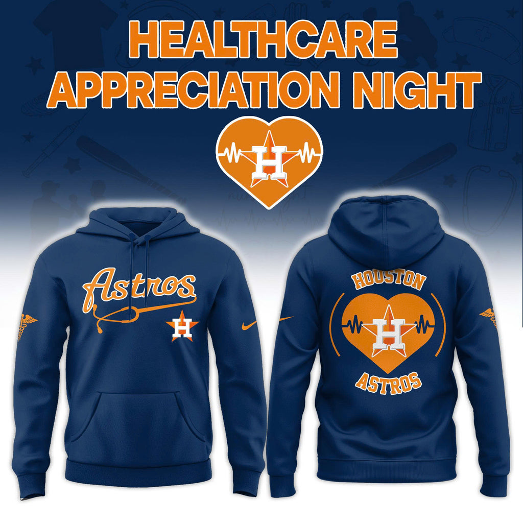Houston Astros Healthcare Appreciation Night Hoodie - LeagueLockerGear