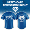 Los Angeles Dodgers Healthcare Appreciation Night Baseball Jersey - LeagueLockerGear