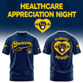 Milwaukee Brewers Healthcare Appreciation Night T-Shirt - LeagueLockerGear