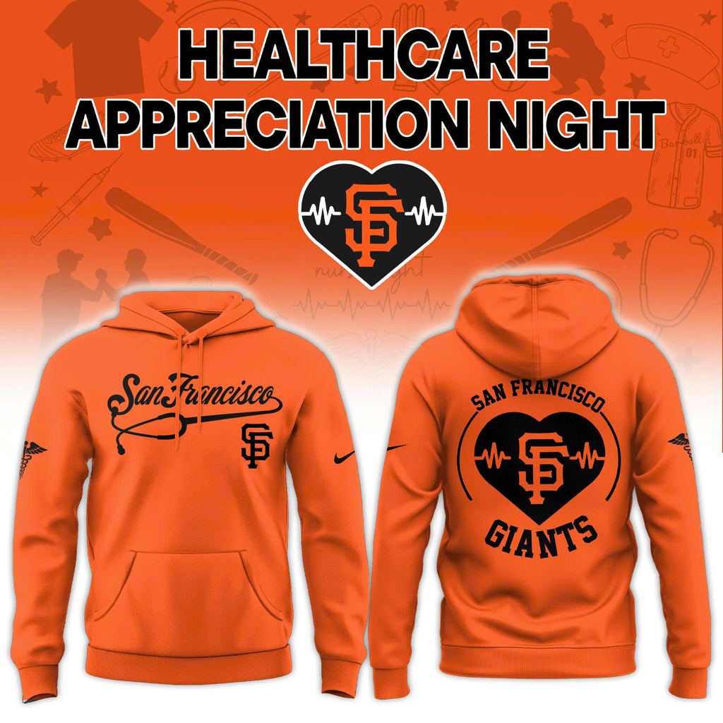 San Francisco Giants Healthcare Appreciation Night Hoodie - LeagueLockerGear