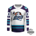 Orlando Solar Bears Personalized 2026 Throwback V-shaped Hockey Jersey - LeagueLockerGear