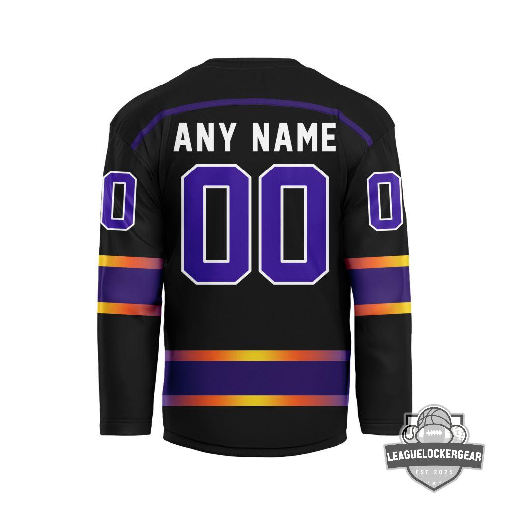 Orlando Solar Bears Personalized 2026 First Responders Appreciation V-shaped Hockey Jersey - LeagueLockerGear
