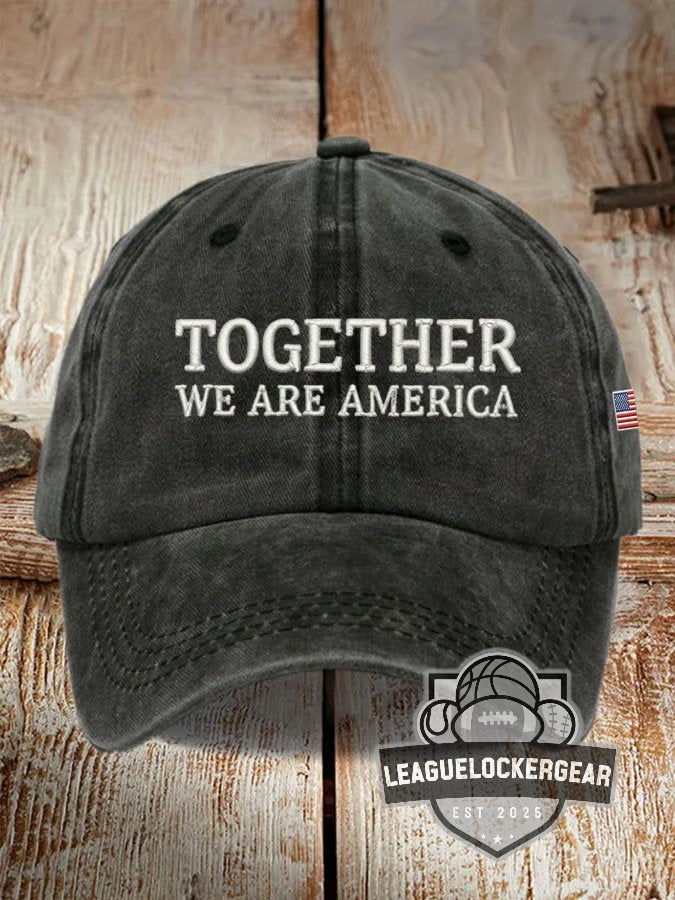 Together We Are America Hat - LeagueLockerGear