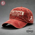 Alabama Crimson Tide Distressed Vintage Baseball Cap - LeagueLockerGear
