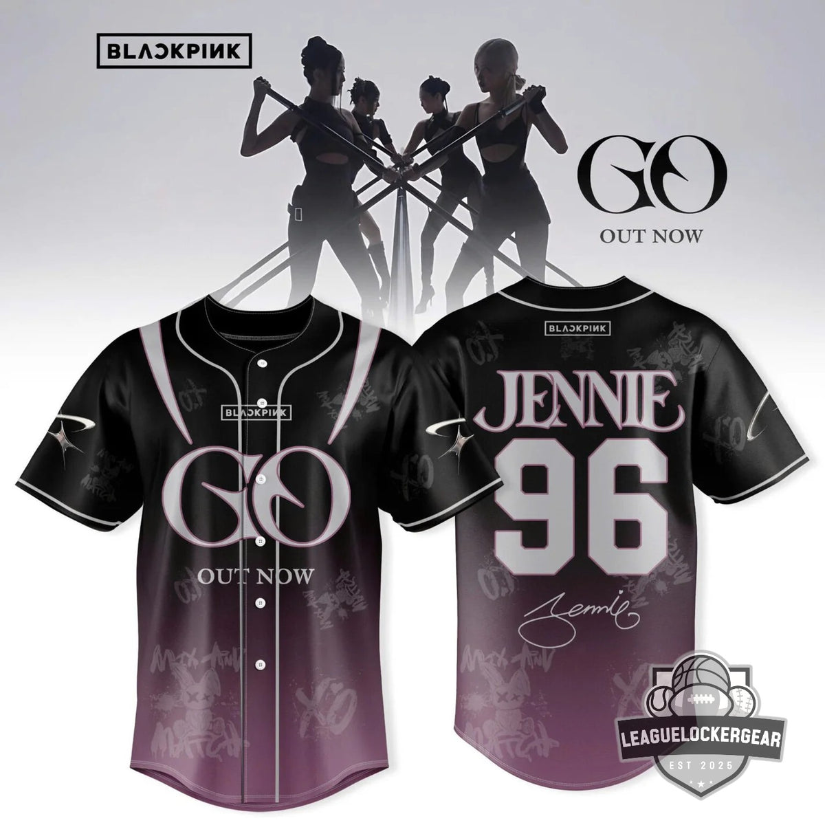 BLACKPINK GO OUT NOW Jersey - LeagueLockerGear