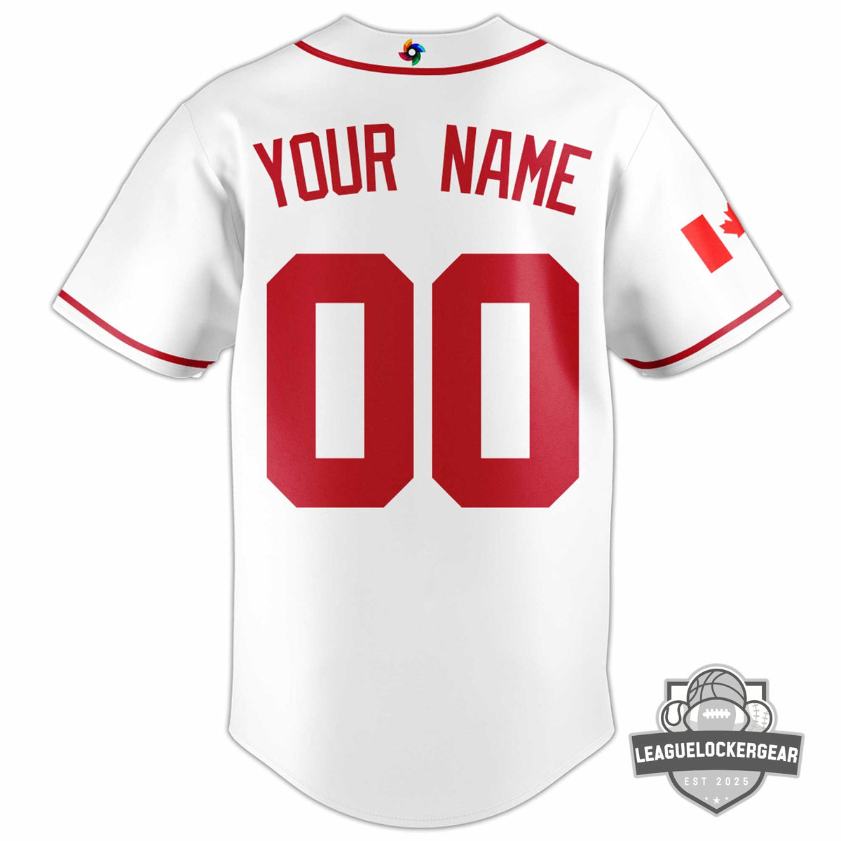 Canada World Baseball Classic 2026 Baseball Jersey - LeagueLockerGear