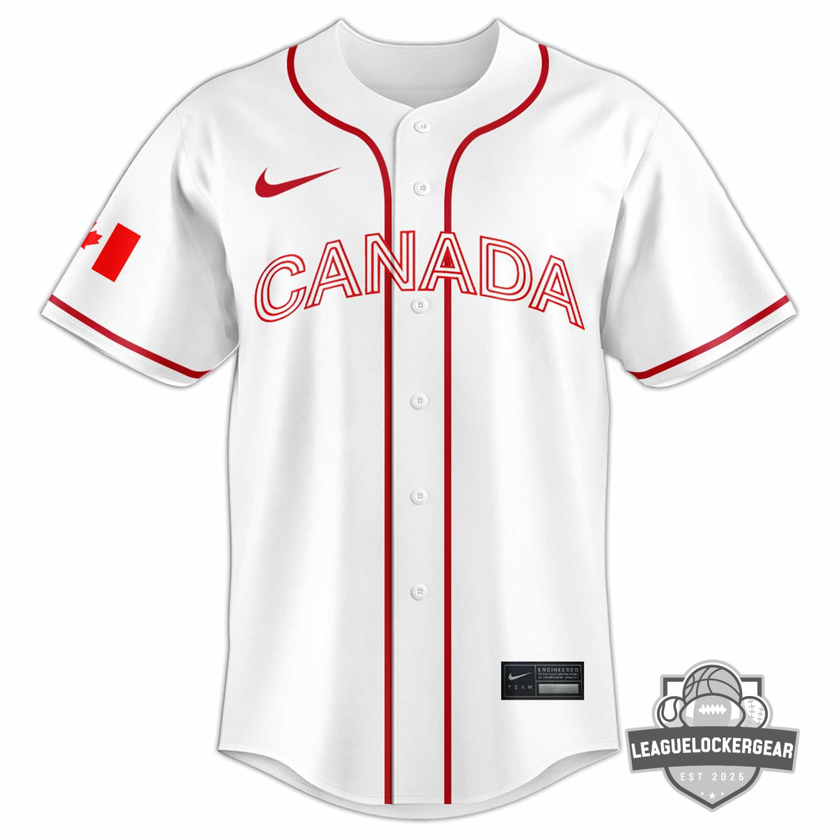 Canada World Baseball Classic 2026 Baseball Jersey - LeagueLockerGear