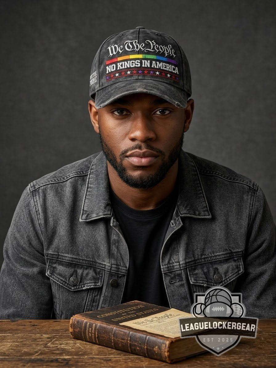 We The People No Kings In America Distressed Hat - LeagueLockerGear