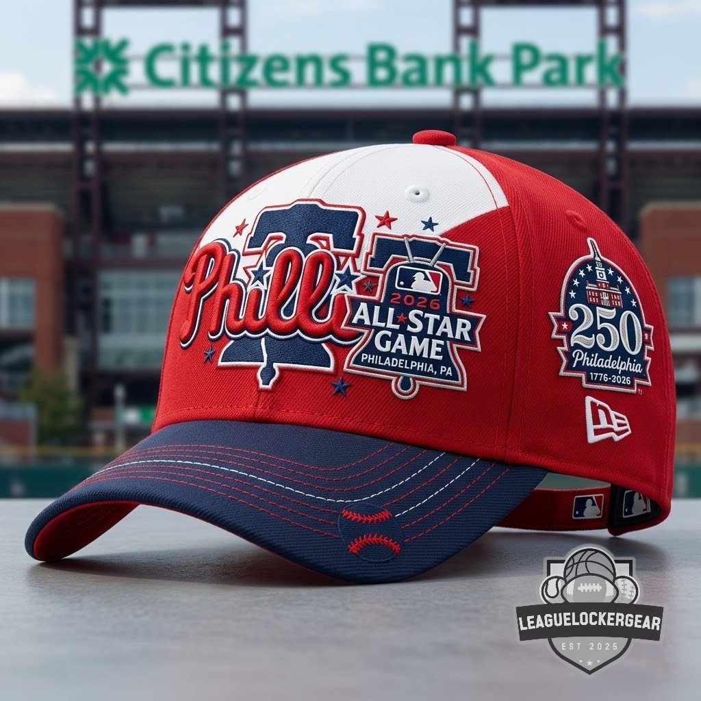 Philadelphia 2026 All Star Game 250th Anniversary Baseball Cap - LeagueLockerGear