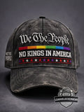 We The People No Kings In America Distressed Hat - LeagueLockerGear