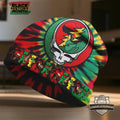 Grateful Dead Black History Month Steal Your Face Africa Beanie - LeagueLockerGear