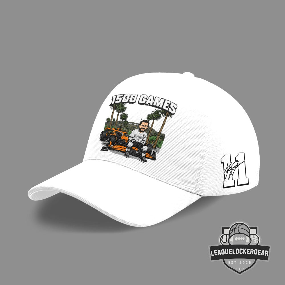 Anže Kopitar Los Angeles Kings 1500 Games T-Shirt - LeagueLockerGear