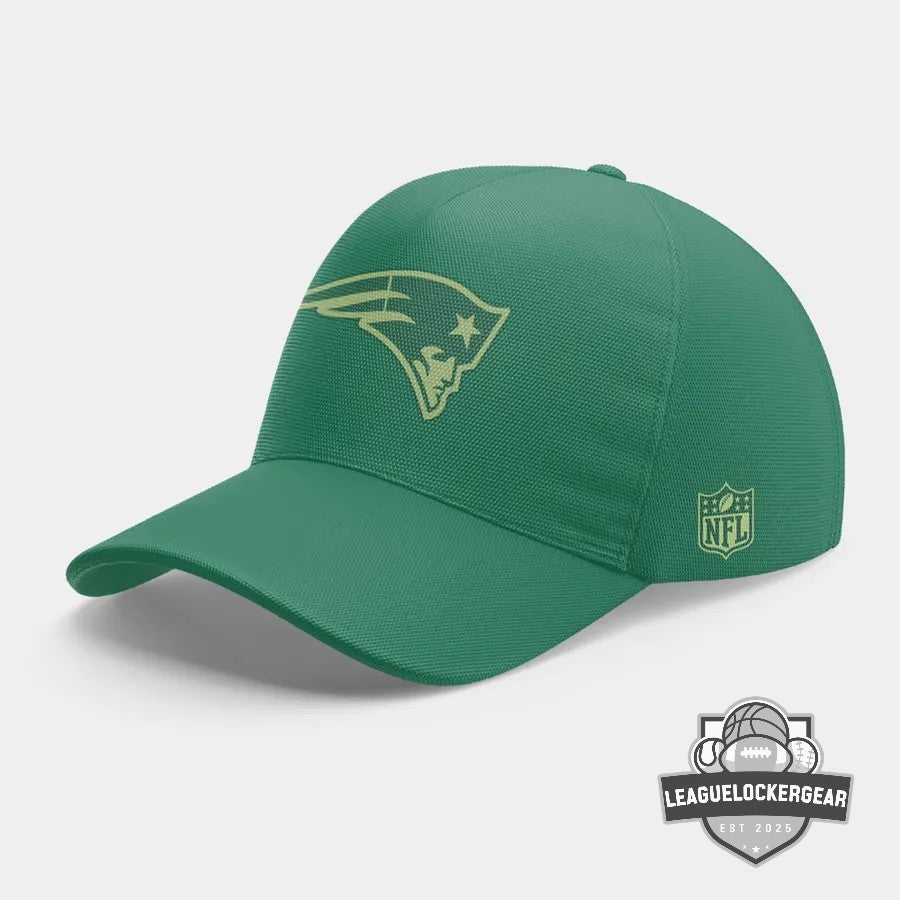 New England Patriots St. Patrick's Day Hoodie And Hat - LeagueLockerGear