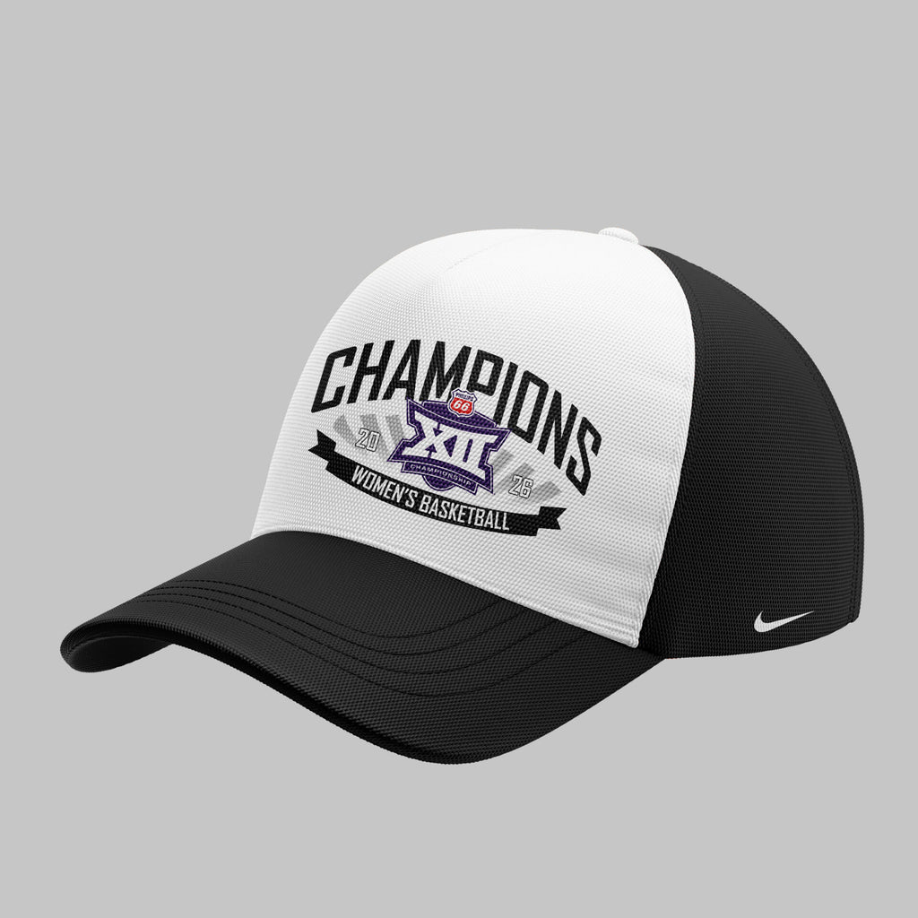 TCU Horned Frogs Women's Basketball 2026 Big 12 Conference Champions Hoodie - LeagueLockerGear