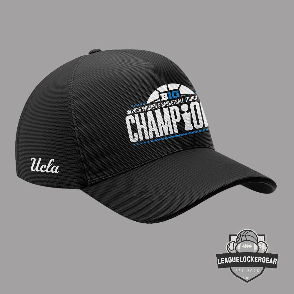 UCLA 2026 Big Ten Women's Basketball Tournament Champions Hoodie - LeagueLockerGear
