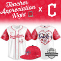 Cleveland Guardians Teacher Appreciation Night Baseball Jersey - LeagueLockerGear