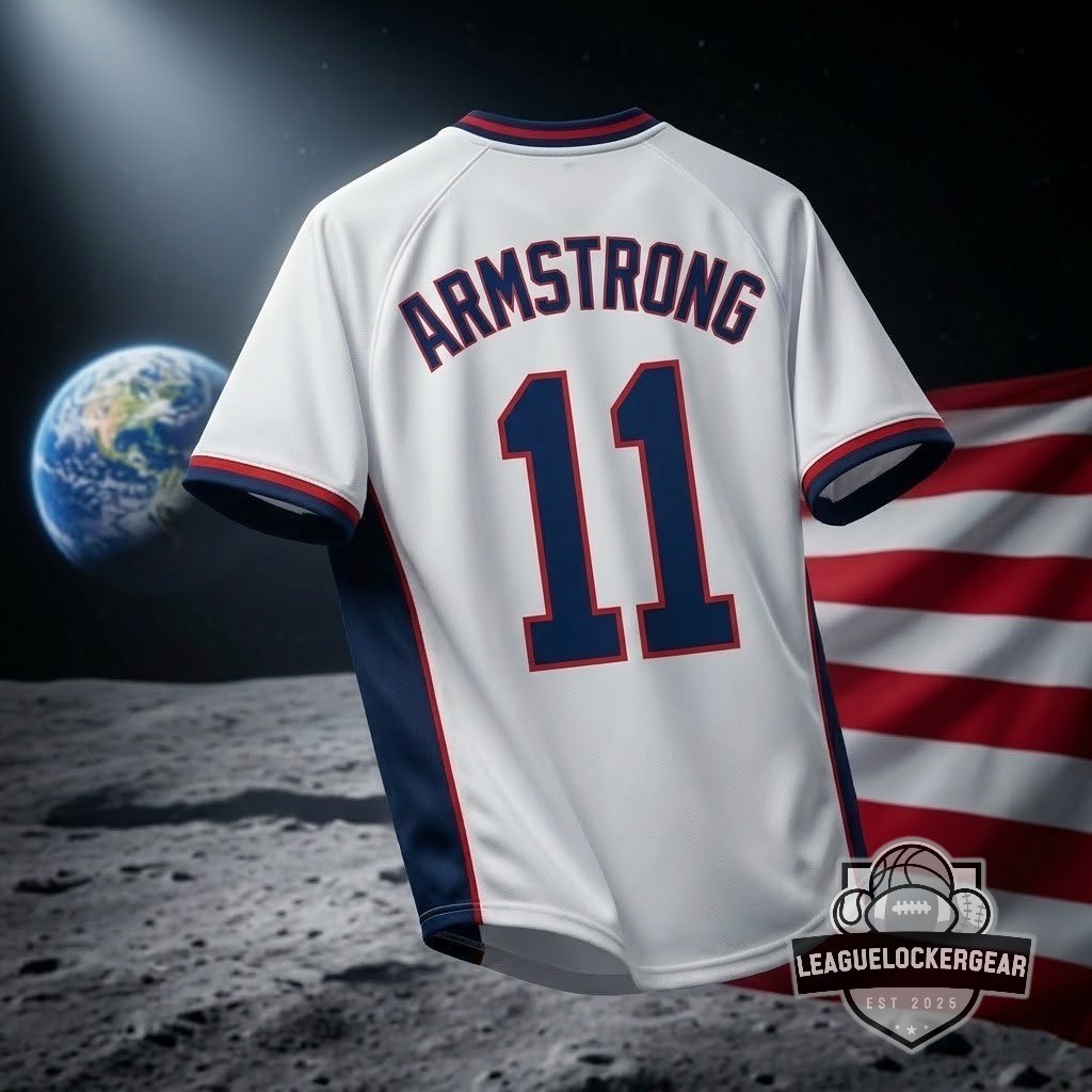 NASA Apollo 11 57th Moon Landing Jersey - LeagueLockerGear