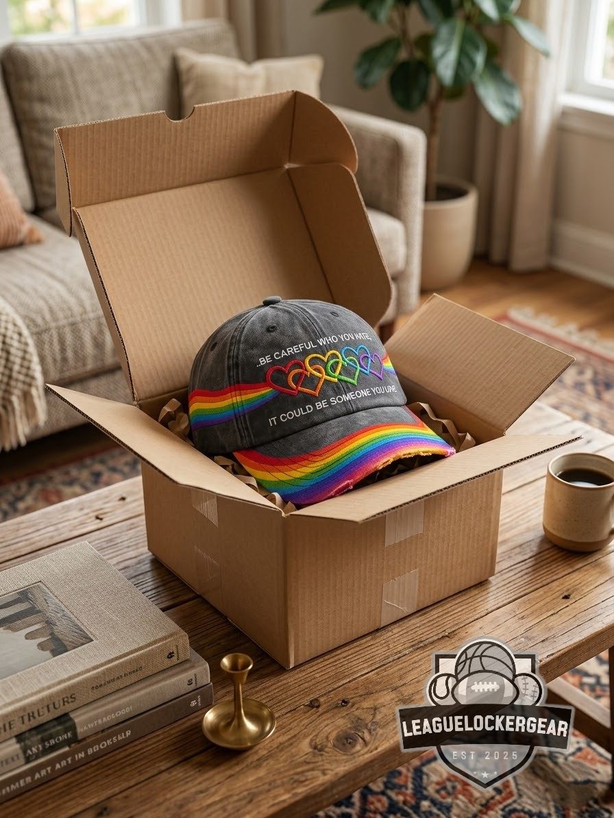 LGBTQ Pride Be Careful Who You Hate It Could Be Someone You Love Cap - LeagueLockerGear