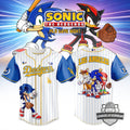 Los Angeles Dodgers Sonic The Hedgehog MLB Game Night Baseball Jersey - LeagueLockerGear