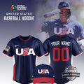 United States World Baseball Classic 2026 Custom Baseball Jersey - LeagueLockerGear