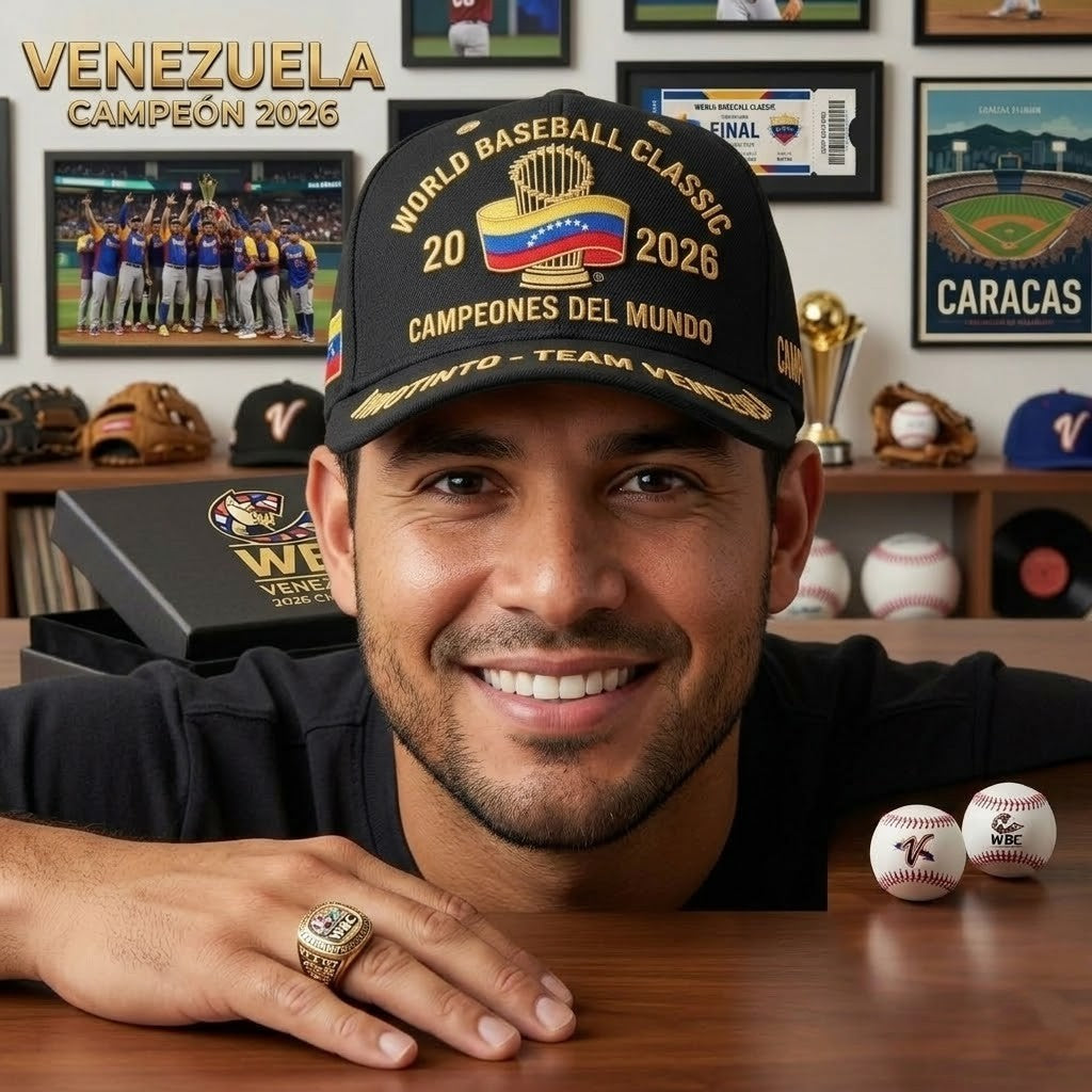 Team Venezuela World Baseball Classic 2026 Champions Classic Cap - LeagueLockerGear