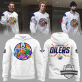Edmonton Oilers Pride Night Graffiti Logo Hoodie - LeagueLockerGear