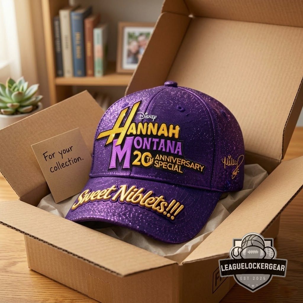 Hannah Montana 20th Anniversary Baseball Cap - LeagueLockerGear
