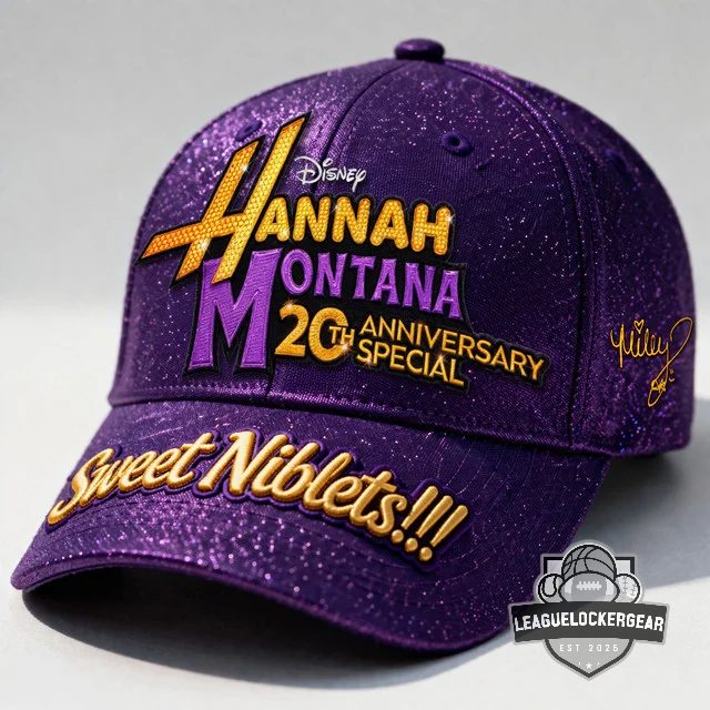 Hannah Montana 20th Anniversary Baseball Cap - LeagueLockerGear