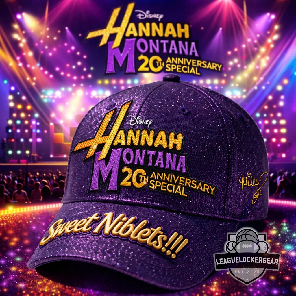 Hannah Montana 20th Anniversary Baseball Cap - LeagueLockerGear