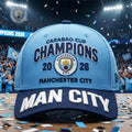 Manchester City Carabao Cup Champions 2026 Cap - LeagueLockerGear