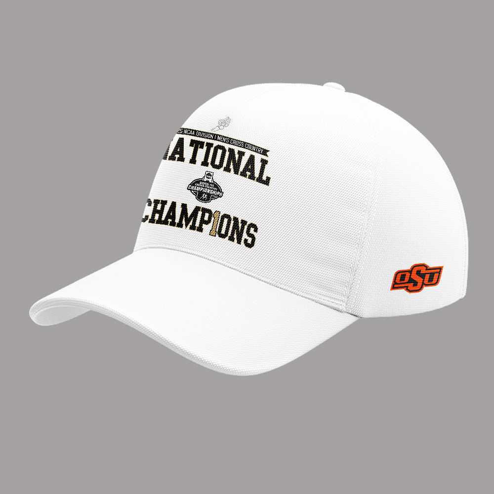 Oklahoma State Cowboys 2025 NCAA Men's Cross Country National Champions Hoodie - LeagueLockerGear
