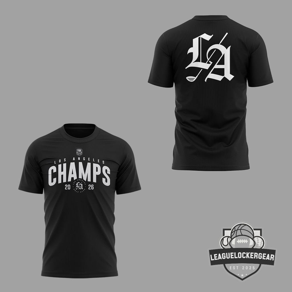 Los Angeles Golf Club TGL Champs 2026 T-Shirt - LeagueLockerGear