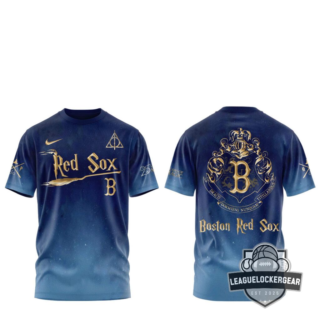 Boston Red Sox Harry Potter Night T-Shirt - LeagueLockerGear