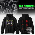 Foo Fighters Take Cover Tour 2026 Signatures Hoodie - LeagueLockerGear