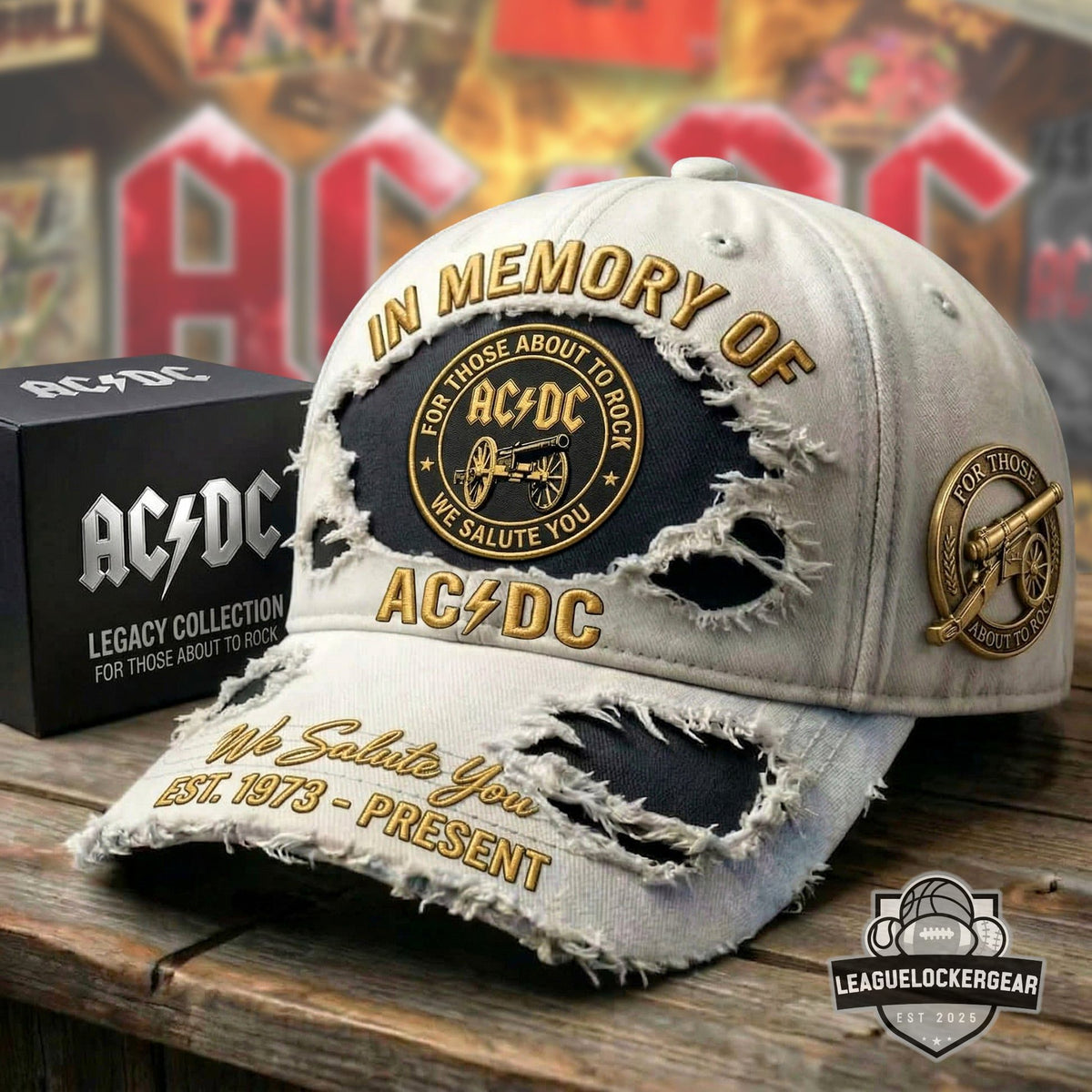 AC/DC We Salute You Classic Cap - LeagueLockerGear