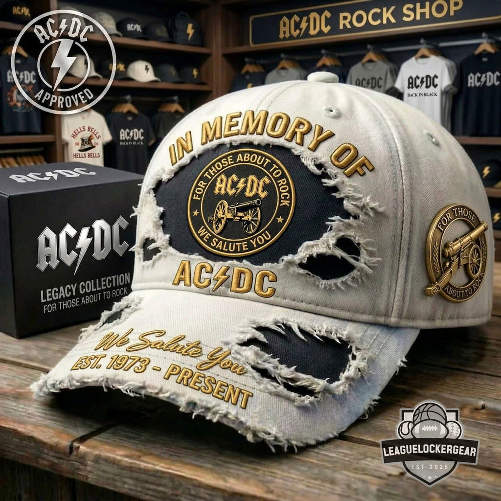 AC/DC We Salute You Classic Cap - LeagueLockerGear
