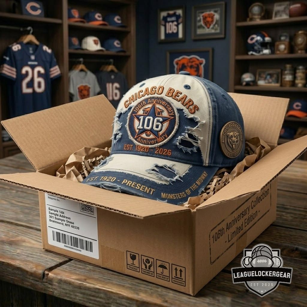 Chicago Bears 106th Anniversary Monsters of the Midway Cap - LeagueLockerGear