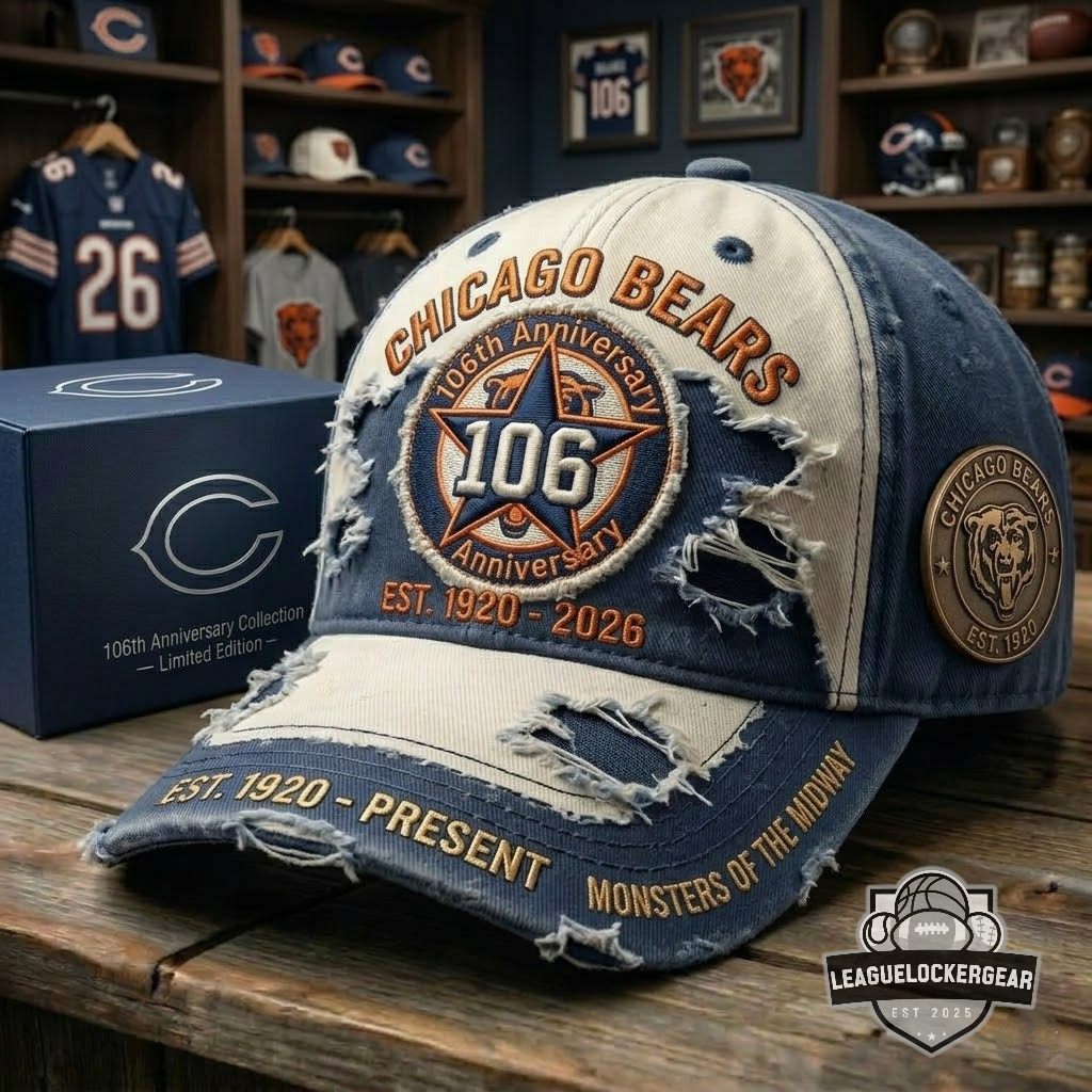 Chicago Bears 106th Anniversary Monsters of the Midway Cap - LeagueLockerGear