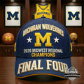 Michigan Wolverines 2026 Midwest Regional Champions Final Four Hat - LeagueLockerGear