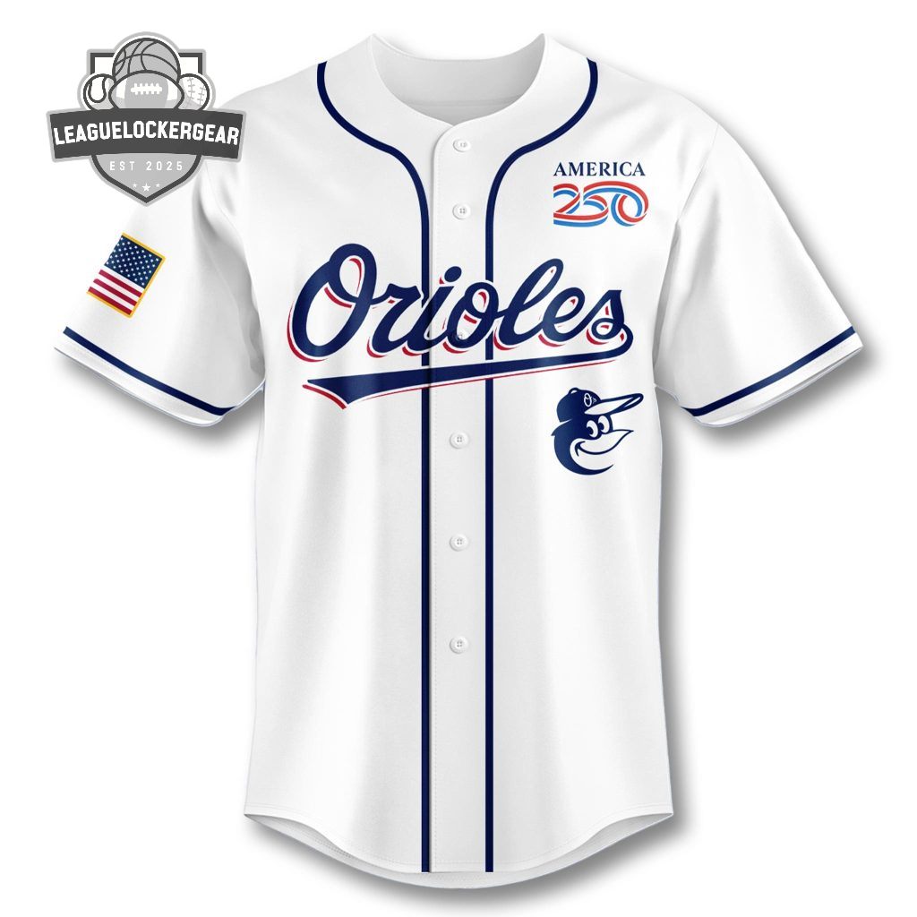 Baltimore Orioles America 250 USA Baseball Jersey - LeagueLockerGear