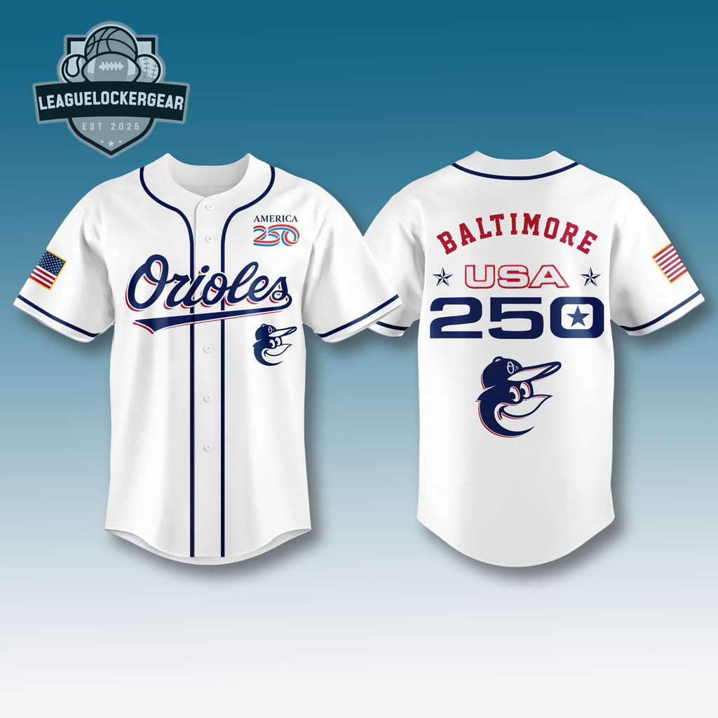 Baltimore Orioles America 250 USA Baseball Jersey - LeagueLockerGear