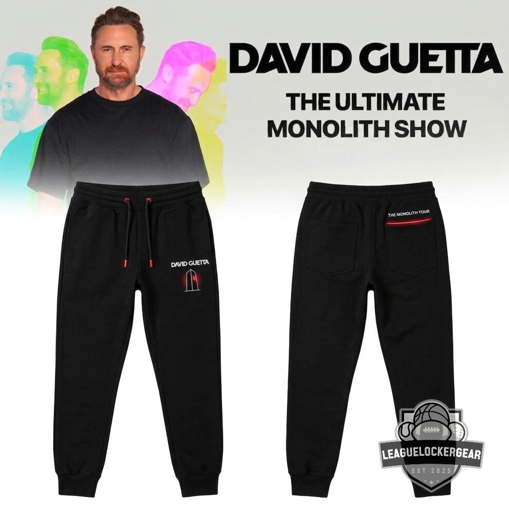 David Guetta The Ultimate Monolith Show Tour Hoodie - LeagueLockerGear
