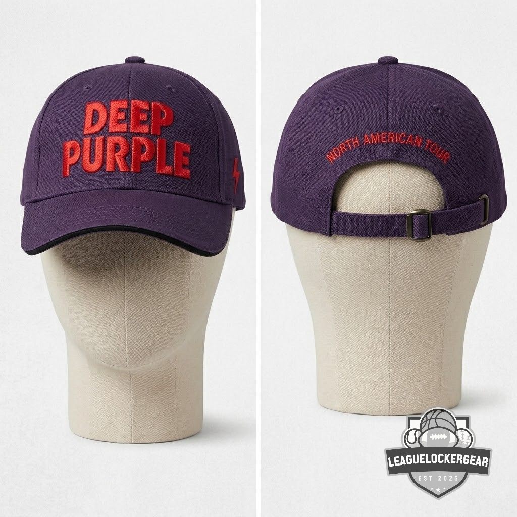 Deep Purple Tour 2026 3D T-Shirt - LeagueLockerGear