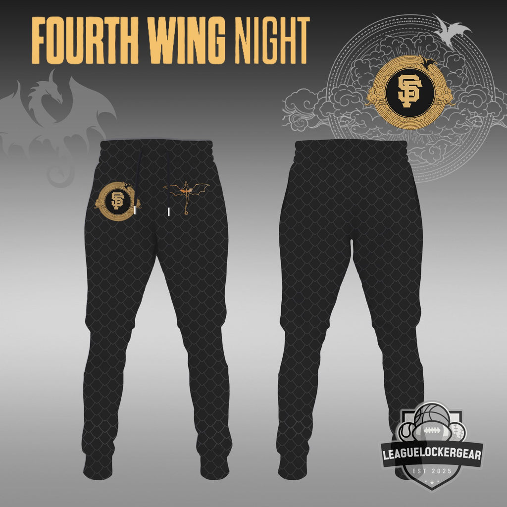 San Francisco Giants Fourth Wing Night Baseball Jersey - LeagueLockerGear