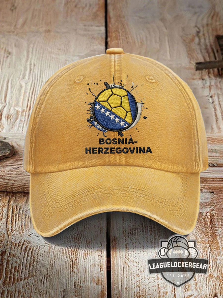 Bosnia-Herzegovina Soccer Dad Hat - LeagueLockerGear